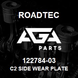 122784-03 Roadtec C2 SIDE WEAR PLATE | AGA Parts
