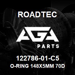122786-01-C5 Roadtec O-RING 148X5MM 70D | AGA Parts