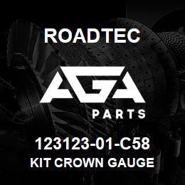 123123-01-C58 Roadtec KIT CROWN GAUGE | AGA Parts