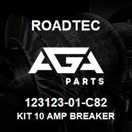 123123-01-C82 Roadtec KIT 10 AMP BREAKER | AGA Parts