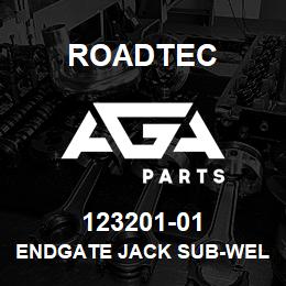 123201-01 Roadtec ENDGATE JACK SUB-WELDMENT | AGA Parts