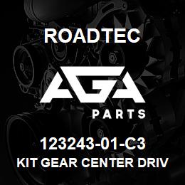 123243-01-C3 Roadtec KIT GEAR CENTER DRIVER 63T | AGA Parts