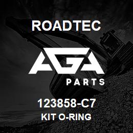 123858-C7 Roadtec KIT O-RING | AGA Parts