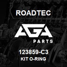 123859-C3 Roadtec KIT O-RING | AGA Parts