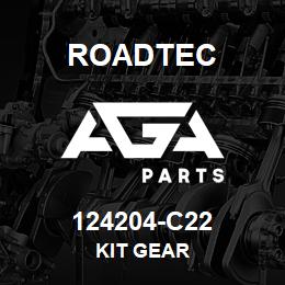 124204-C22 Roadtec KIT GEAR | AGA Parts