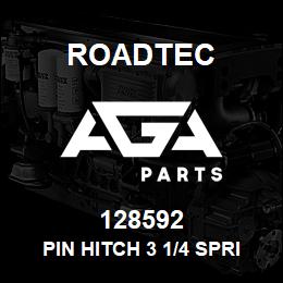 128592 Roadtec PIN HITCH 3 1/4 SPRING TYPE | AGA Parts