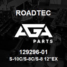 129296-01 Roadtec S-10C/S-8C/S-8 12"EXT.BOT.PL. WELD. | AGA Parts