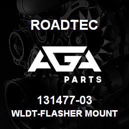 131477-03 Roadtec WLDT-FLASHER MOUNT | AGA Parts