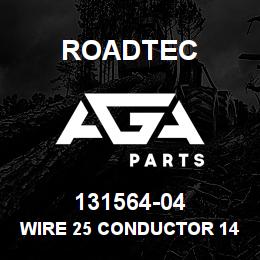 131564-04 Roadtec WIRE 25 CONDUCTOR 14 GAUGE | AGA Parts