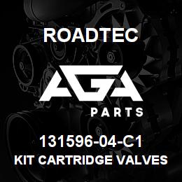 131596-04-C1 Roadtec KIT CARTRIDGE VALVES | AGA Parts