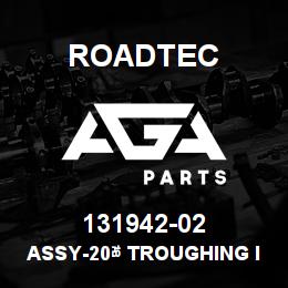 131942-02 Roadtec ASSY-20ﾰ TROUGHING IDLER-RX-60B | AGA Parts