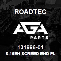 131996-01 Roadtec S-10EH SCREED END PLATE WEAR BAR WELDMENT | AGA Parts