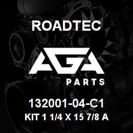 132001-04-C1 Roadtec KIT 1 1/4 X 15 7/8 AXLE W/NUT | AGA Parts