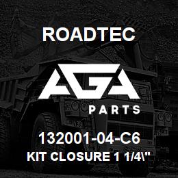 132001-04-C6 Roadtec KIT CLOSURE 1 1/4" | AGA Parts