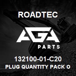 132100-01-C20 Roadtec PLUG QUANTITY PACK OF 10 | AGA Parts