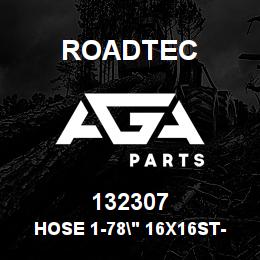 132307 Roadtec HOSE 1-78" 16X16ST-16X1690 VAC | AGA Parts