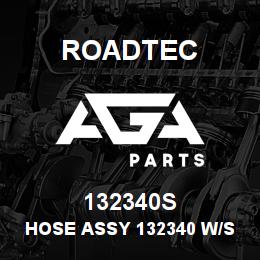 132340S Roadtec HOSE ASSY 132340 W/SLEEVE | AGA Parts