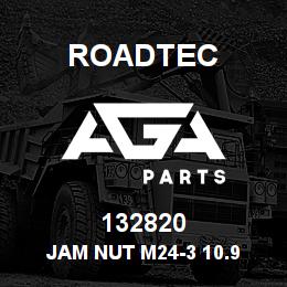 132820 Roadtec JAM NUT M24-3 10.9 | AGA Parts