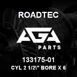133175-01 Roadtec CYL 2 1/2" BORE X 6" STROKE | AGA Parts