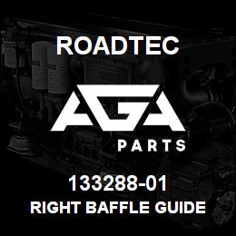133288-01 Roadtec RIGHT BAFFLE GUIDE | AGA Parts