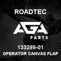 133299-01 Roadtec OPERATOR CANVAS FLAP DETAIL SB-1500 | AGA Parts