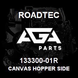 133300-01R Roadtec CANVAS HOPPER SIDE | AGA Parts