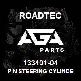 133401-04 Roadtec PIN STEERING CYLINDER LUG RX-60B | AGA Parts