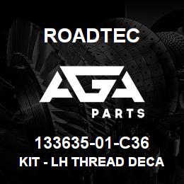 133635-01-C36 Roadtec KIT - LH THREAD DECAL | AGA Parts