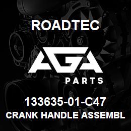 133635-01-C47 Roadtec CRANK HANDLE ASSEMBLY | AGA Parts