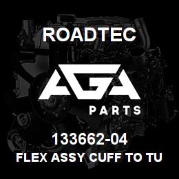 133662-04 Roadtec FLEX ASSY CUFF TO TURBO | AGA Parts