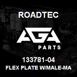 133781-04 Roadtec FLEX PLATE W/MALE-MALE SPLINE ADPTR | AGA Parts