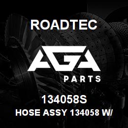134058S Roadtec HOSE ASSY 134058 W/ SLEEVE | AGA Parts