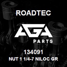 134091 Roadtec NUT 1 1/4-7 NILOC GRADE 8 | AGA Parts
