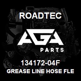 134172-04F Roadtec GREASE LINE HOSE FLEX 120" | AGA Parts