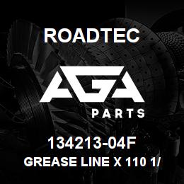 134213-04F Roadtec GREASE LINE X 110 1/2 W/4" SWS | AGA Parts