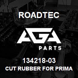 134218-03 Roadtec CUT RUBBER FOR PRIMARY CONVEYOR | AGA Parts