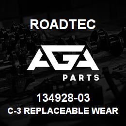 134928-03 Roadtec C-3 REPLACEABLE WEAR BAR (SB-2500B) | AGA Parts