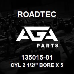 135015-01 Roadtec CYL 2 1/2" BORE X 57" STROKE | AGA Parts