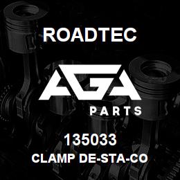135033 Roadtec CLAMP DE-STA-CO | AGA Parts