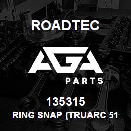 135315 Roadtec RING SNAP (TRUARC 5100-255) | AGA Parts