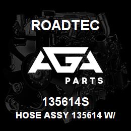135614S Roadtec HOSE ASSY 135614 W/ SLEEVE | AGA Parts