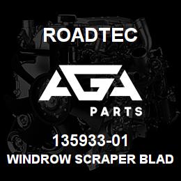 135933-01 Roadtec WINDROW SCRAPER BLADE SUPPORT WLDT | AGA Parts