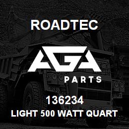 136234 Roadtec LIGHT 500 WATT QUARTZ LAMP | AGA Parts