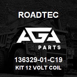 136329-01-C19 Roadtec KIT 12 VOLT COIL | AGA Parts