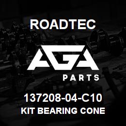 137208-04-C10 Roadtec KIT BEARING CONE | AGA Parts