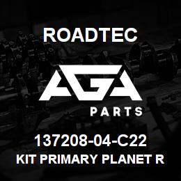 137208-04-C22 Roadtec KIT PRIMARY PLANET ROLL PIN | AGA Parts