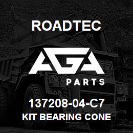137208-04-C7 Roadtec KIT BEARING CONE | AGA Parts