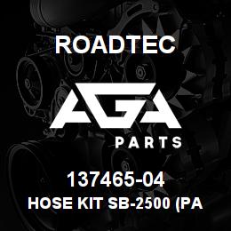 137465-04 Roadtec HOSE KIT SB-2500 (PARKER) | AGA Parts