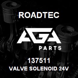 137511 Roadtec VALVE SOLENOID 24V | AGA Parts