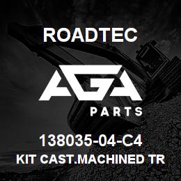 138035-04-C4 Roadtec KIT CAST.MACHINED TRACKER HANGER | AGA Parts